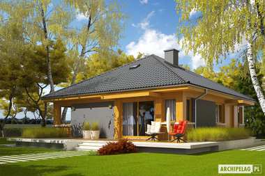 5 pomysłów na dom bez garażu - gotowe propozycje