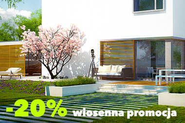 20% RABATU na wszystkie projekty domów!