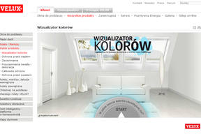 11 000 odsłon poddasza. Wizualizator kolorów VELUX pomaga podjąć decyzję 