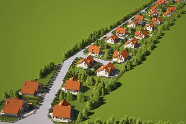 Osiedle domów jednorodzinnych w Czernicy 