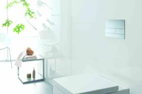 TECEsquare – seria przycisków uruchamiających do WC