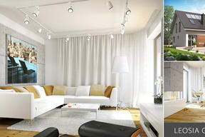 WNĘTRZA INSPIRACJE – projekt domu Leosia G1