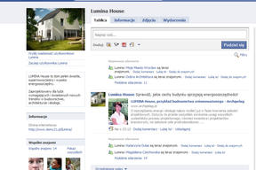 LUMINA House w serwisie Facebook – dołącz do znajomych!