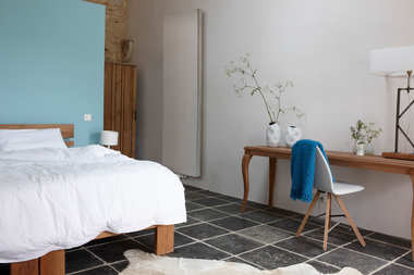 Grzejnik wieczorową porą