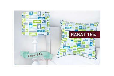15% rabatu od Lamps&Co