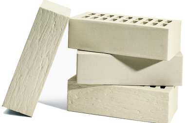 Modny i stylowy biały klinkier