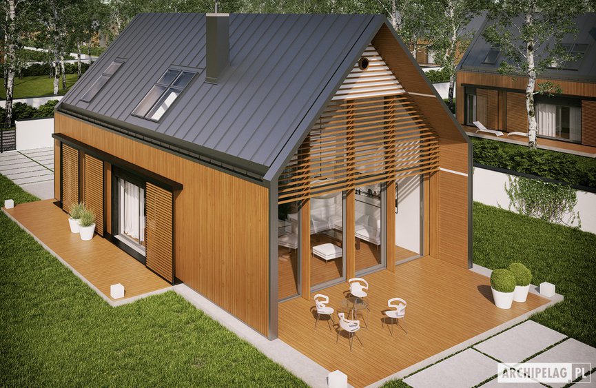 Projekt domu EX 14 | Nowoczesna stodoła