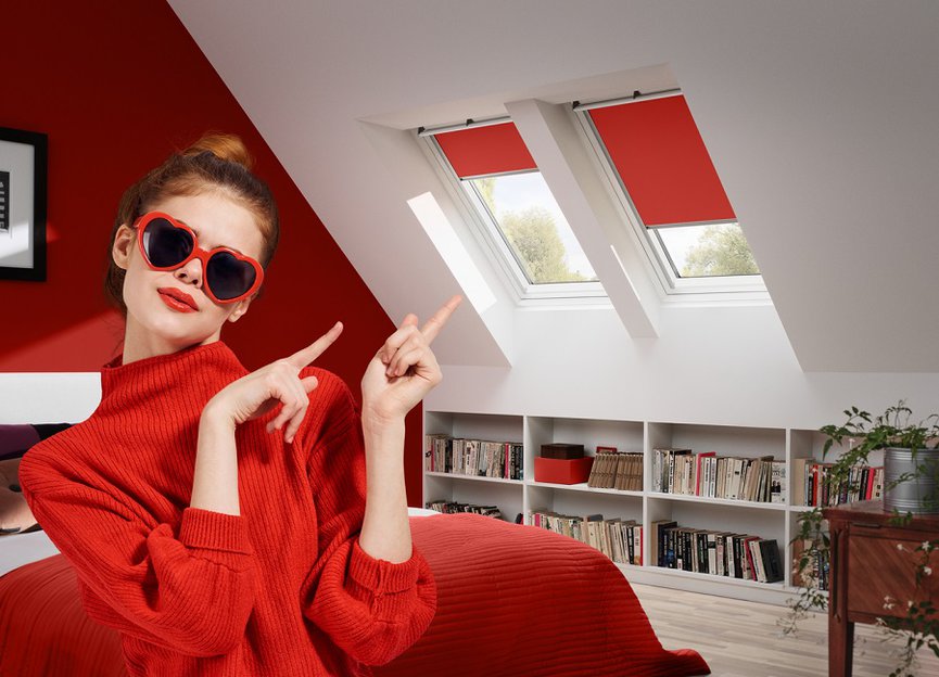 Kolekcja rolet Colour by You. Fot. VELUX