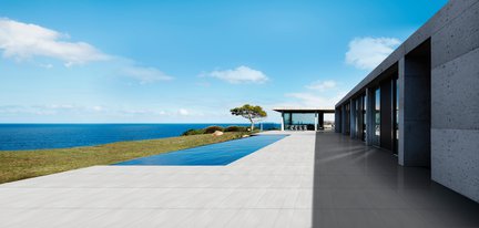 Taras nadmorski - TRAWERTYN, fot. Libet