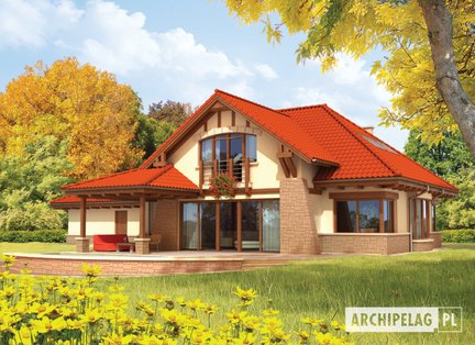 projekt domu Edek G1 01