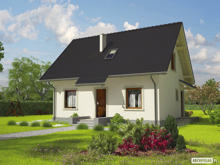 Wizualizacja projektu domu Celinka