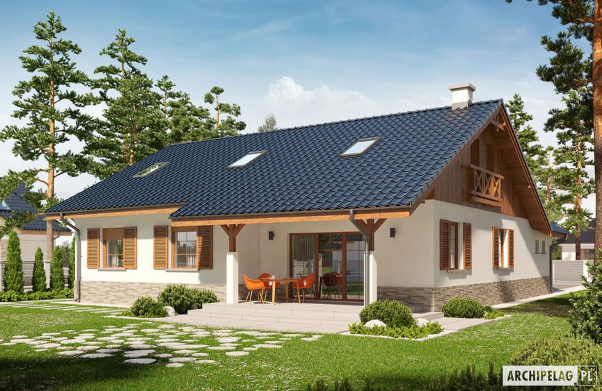 Projekt domu Rózia G1 ENERGO PLUS