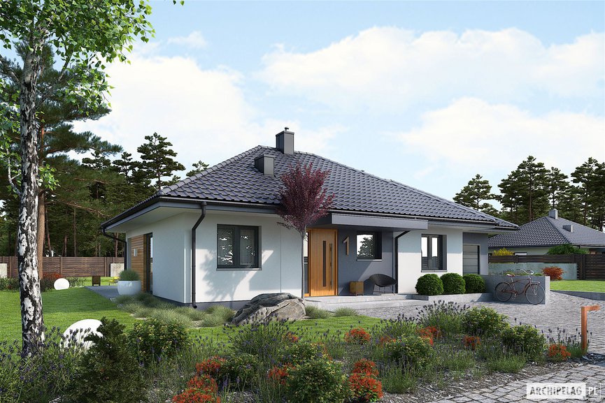 Wizualizacja projektu domu Mini 1 G1