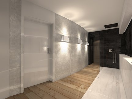 przykład aranżacji piwnicy (łazienka) - Edek G2 01