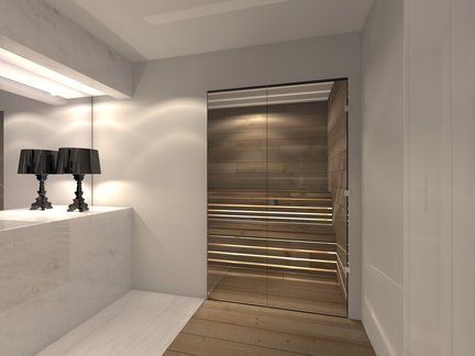 przykład aranżacji piwnicy (łazienka) - Edek G2 01