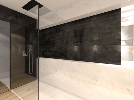 przykład aranżacji piwnicy (łazienka) - Edek G2 01