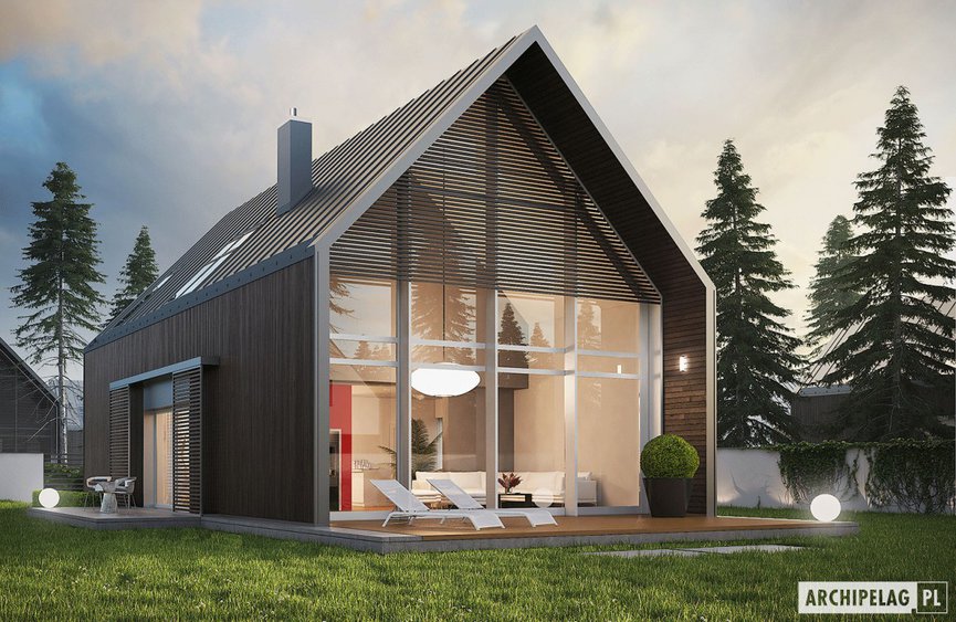 Projekt domu EX 13 | Nowoczesna stodoła