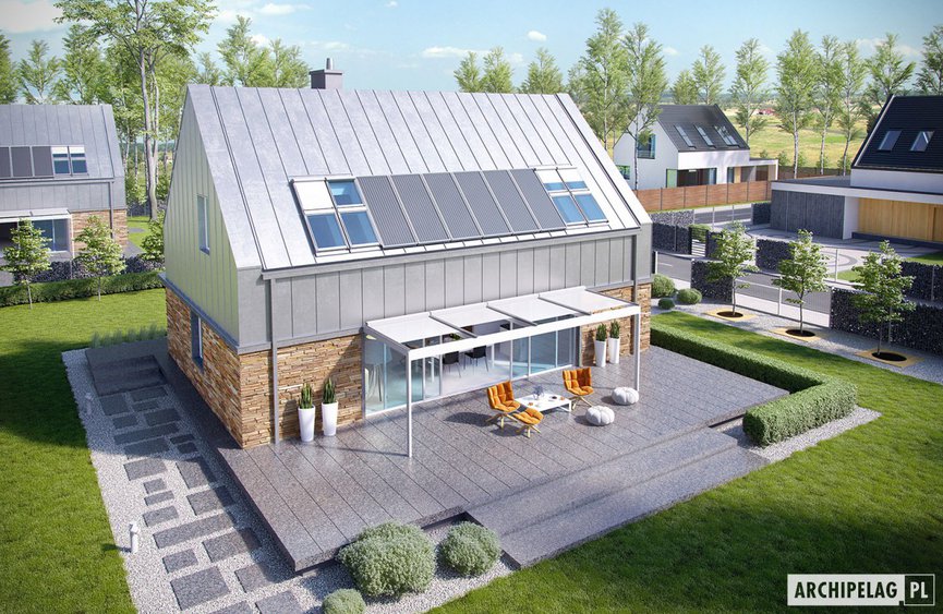 Projekt domu EX 16 | Nowoczesna stodoła