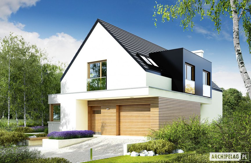 Projekt domu Bruno G1 | Nowoczesna stodoła
