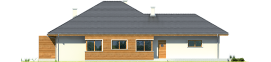 Margaret G2 - Projekt domu Margaret G2 Leca® DOM - elewacja lewa