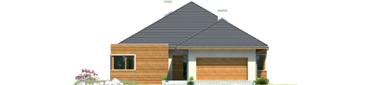Margaret G2 - Projekt domu Margaret G2 Leca® DOM - elewacja frontowa