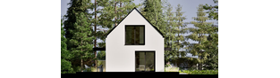 Projekt domu Mini 21 (wersja B) PLUS - elewacja lewa