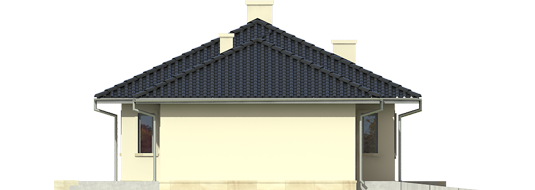 Manuela II G1 - Projekt domu Manuela II G1 - elewacja prawa