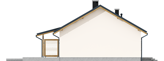 Elmo V ENERGO - Projekt domu Elmo V ENERGO - elewacja lewa