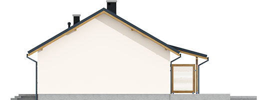 Elmo V ENERGO - Projekt domu Elmo V ENERGO - elewacja lewa