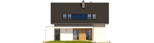 Projekt domu Liv 1 MULTI-COMFORT - elewacja tylna