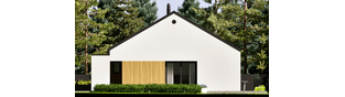 Projekt domu Mini 24 PLUS - elewacja lewa