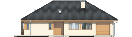 Andrea G1 - Projekt domu Andrea G1 - elewacja frontowa