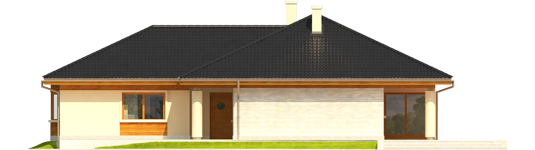 Alan III G1 - Projekt domu Alan III G1 - elewacja prawa