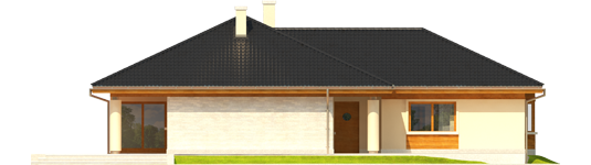 Alan III G1 - Projekt domu Alan III G1 - elewacja prawa