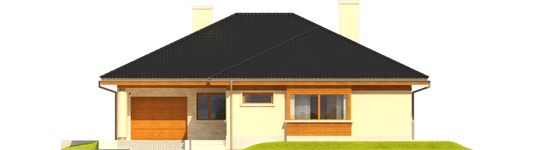 Alan III G1 - Projekt domu Alan III G1 - elewacja frontowa