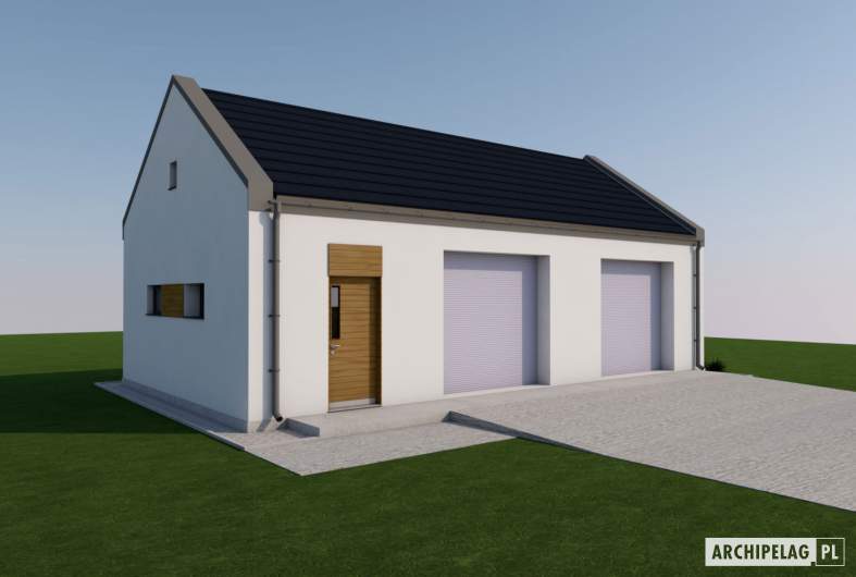 Projekt domu Garaż G22 01 -