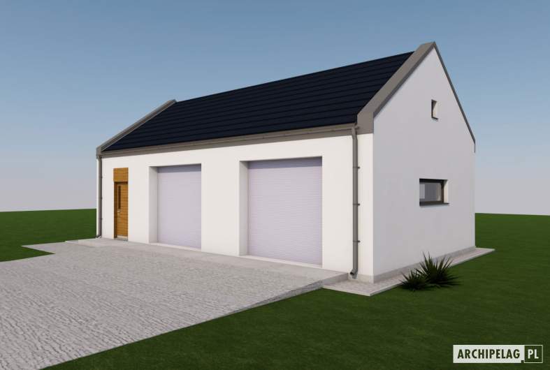 Projekt domu Garaż G22 01 -