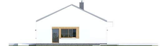 EX 11 G2 C Soft - Projekt domu EX 11 G2 (wersja C) soft - elewacja prawa