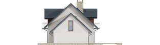 Projekt domu Amaranta G2 MULTI-COMFORT - elewacja prawa