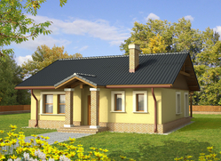 House plan details: Bogna II