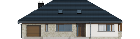 Gabriel II G1 ENERGO - Projekt domu Gabriel II G1 ENERGO - elewacja frontowa