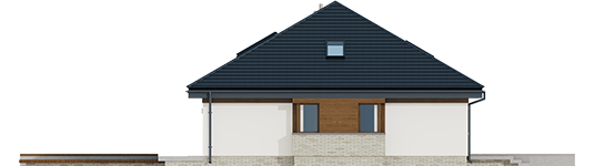Gabriel II G1 ENERGO - Projekt domu Gabriel II G1 ENERGO - elewacja lewa