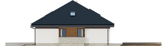 Gabriel II G1 ENERGO - Projekt domu Gabriel II G1 ENERGO - elewacja lewa
