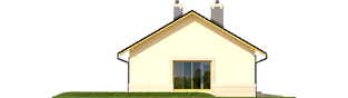 Projekt domu Erin II G1 ENERGO PLUS - elewacja lewa