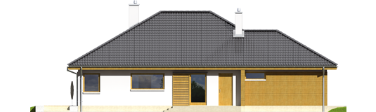 Glen G1 - Projekt domu Glen G1 - elewacja prawa