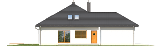 Marcel G2 - Projekt domu Marcel G2 - elewacja lewa