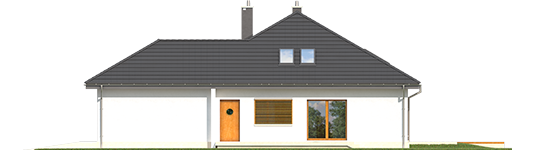 Marcel G2 - Projekt domu Marcel G2 - elewacja lewa