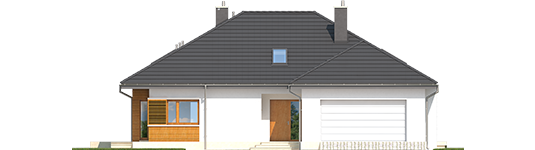 Marcel G2 - Projekt domu Marcel G2 - elewacja frontowa