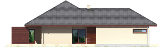 Dylan G2 - Projekt domu Dylan G2 - elewacja lewa