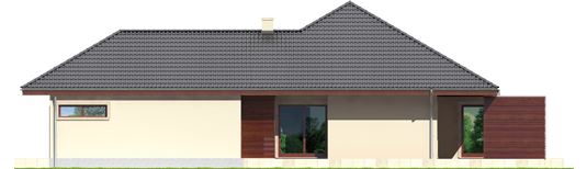 Dylan G2 - Projekt domu Dylan G2 - elewacja lewa